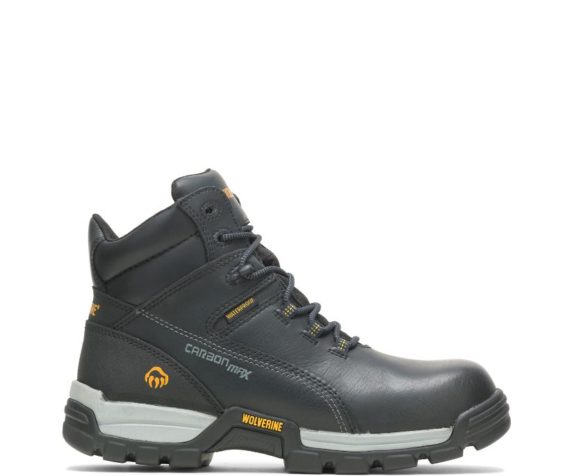 Bottes de Travail Wolverine Tarmac Waterproof Reflective Composite-Toe 6" Homme - Noir (SQT561297)